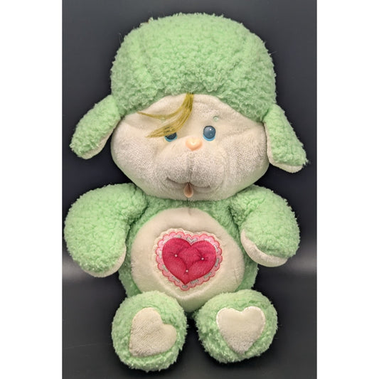 Care Bears Cousins Gentle Heart Lamb 13" Plush Stuffed Vintage 1984 Kenner 80s