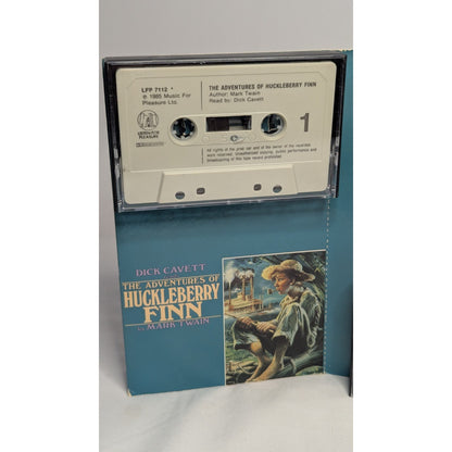 Adventures of Huckleberry Finn Mark Twain Audio Cassettes Read By Dick Cavett