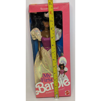 Vintage 1989 Mattel My First Barbie #9943 Princess So Easy To Dress Sealed