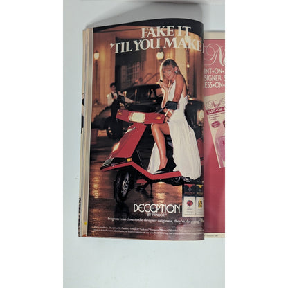 Vintage Seventeen Magazine December 1986 Claire Warner Holiday Party Style