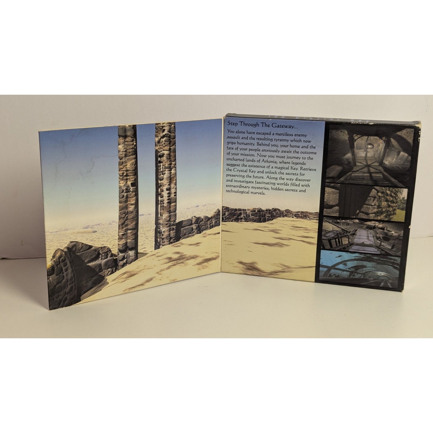 The Crystal Key PC/Mac Game Win 95/98 2 Discs Adventure Puzzle