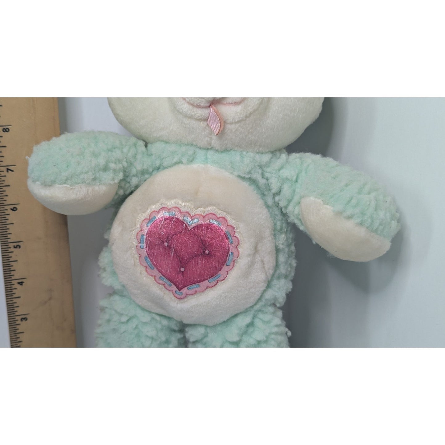 Vintage 13" Care-Bear Cousins Gentle Heart Lamb Care Bear