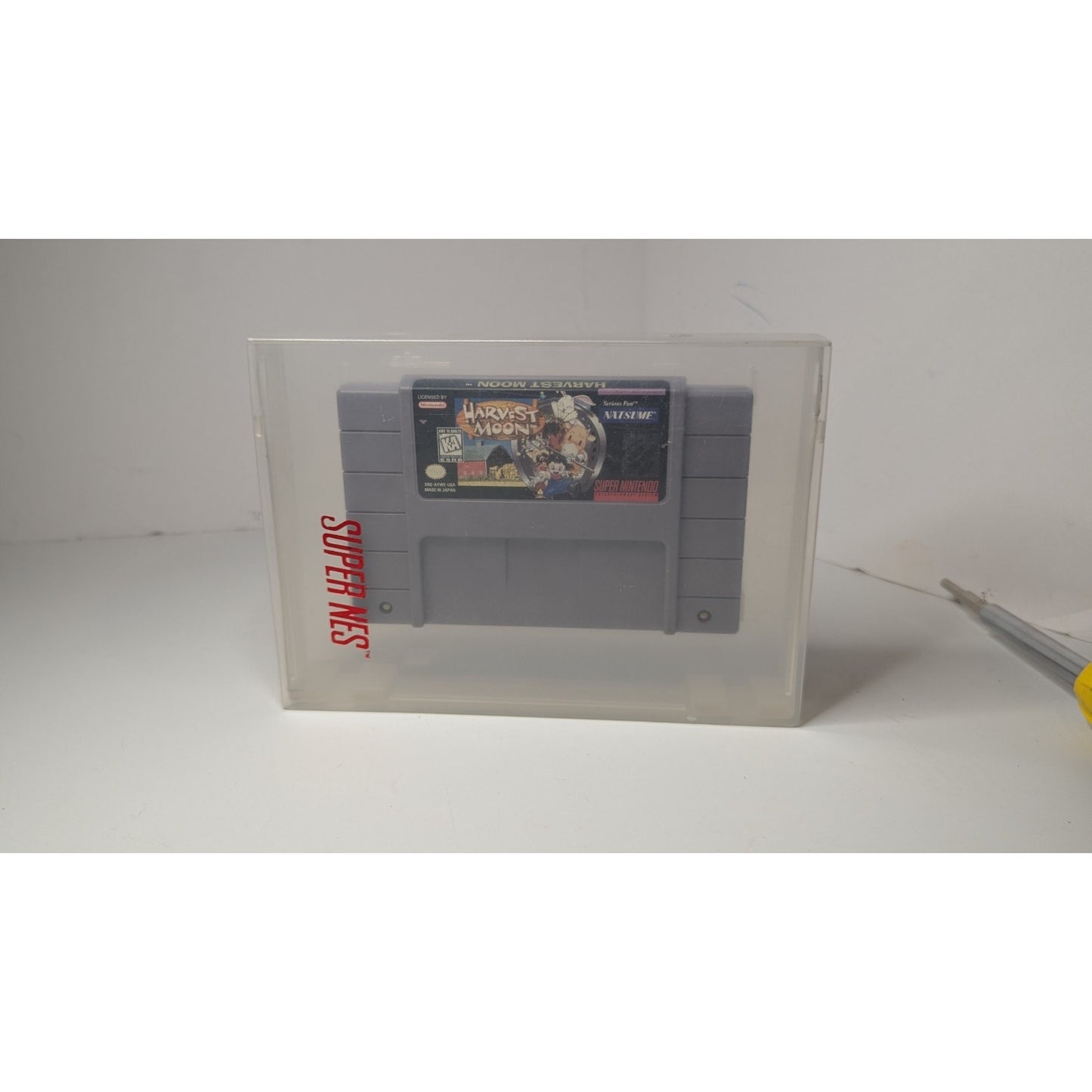 Harvest Moon Super Nintendo (SNES) Authentic, Tested, Cartridge Only