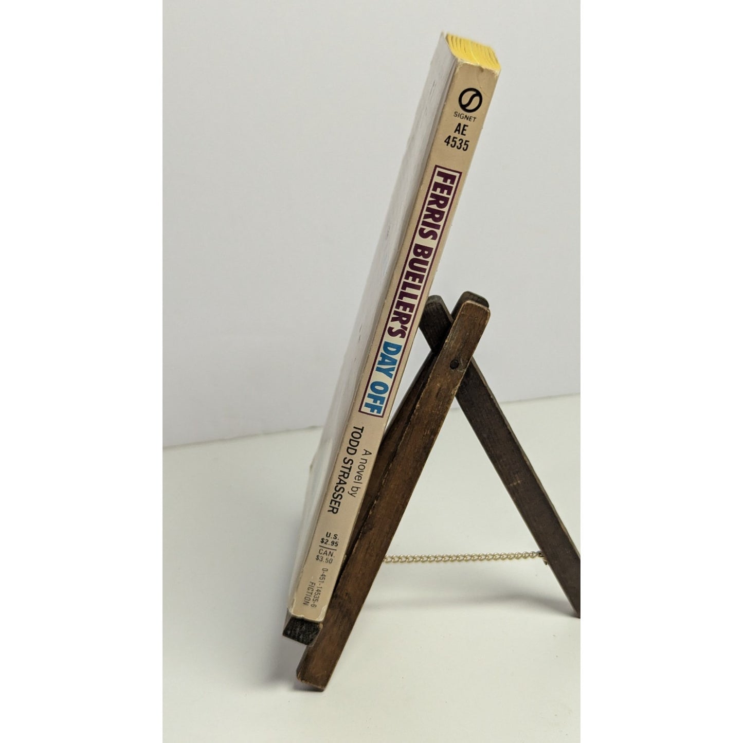 Ferris Bueller's Day Off Paperback First Edition First Printing by Todd Strasser