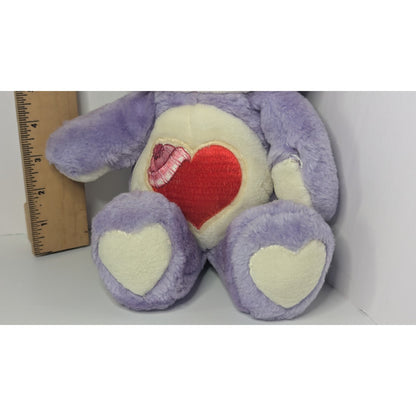 Vintage 1984 Care Bear Cousins Cozy Heart Penguin 13" Plush Stuffed Toy Kenner
