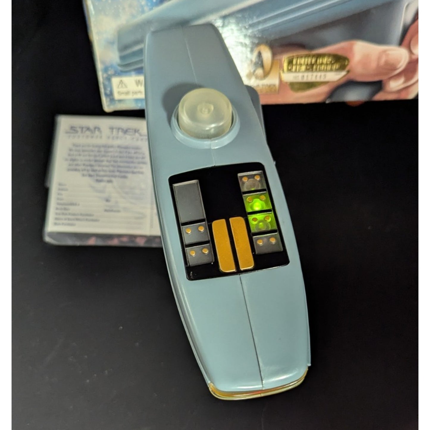 Star Trek Classic Movie Series Starfleet Phaser (1996, Playmates, #16081)