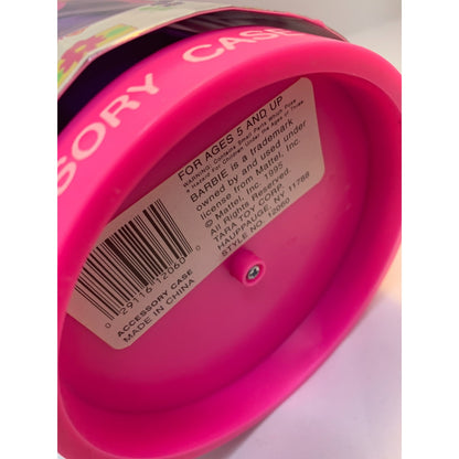 Barbie Accessory Case One Drawer Cylinder Organizer Mattel Tara Toy Vintage 1991