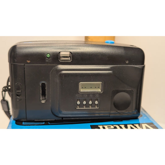 Vivitar PS60DB 35mm Point&Shoot camera Focus-Free Tested New Batteries
