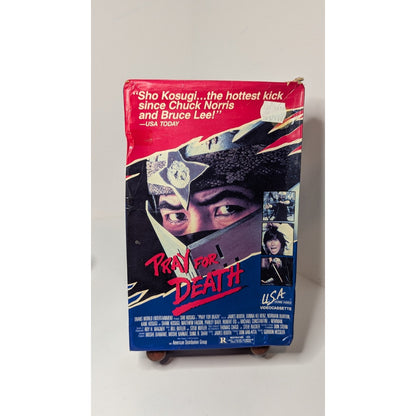Pray For Death Sho Kosugi Big Box VHS Previous Rental USA Home Video