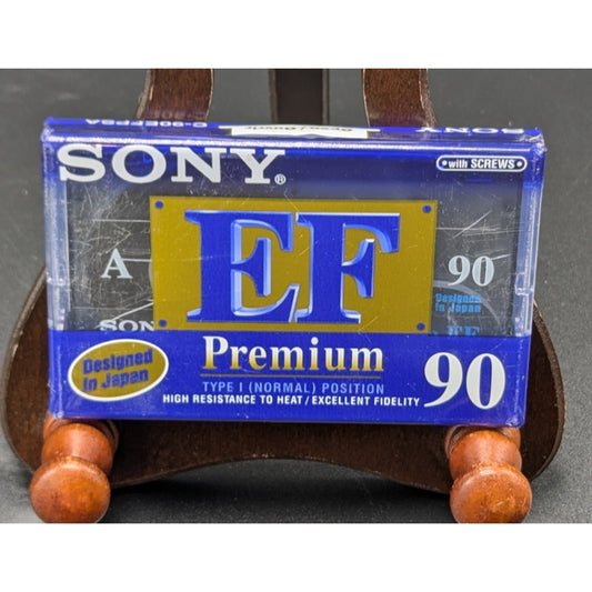 Sony EF Premium Type I 90 Minute Audio Cassette w/Screws C90EFPSA