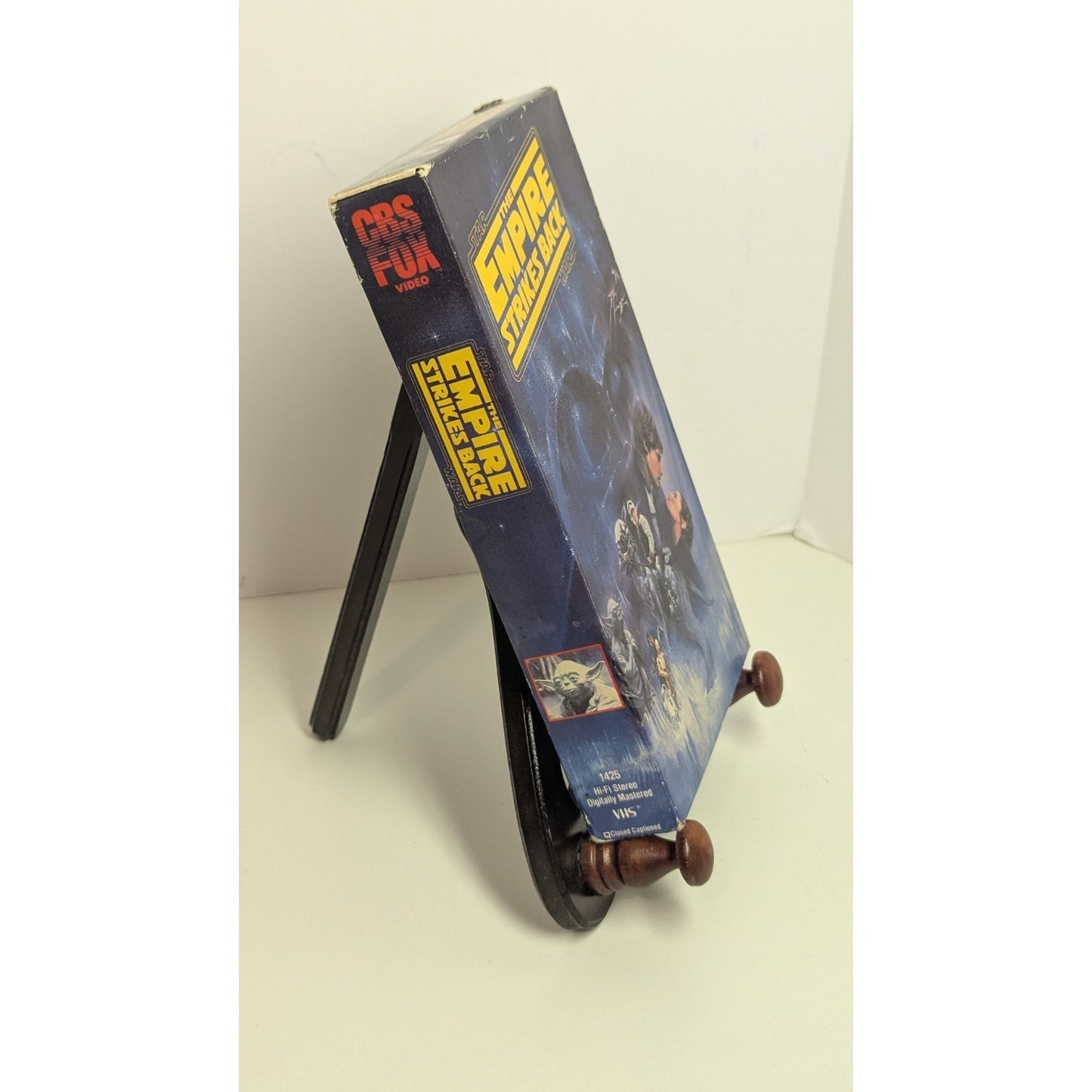 Vintage Star Wars Empire Strikes Back (VHS) CBS Fox Video 1990