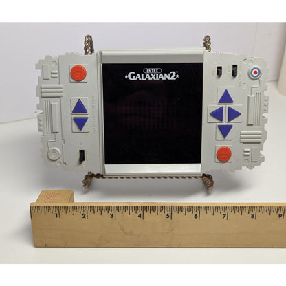 1981 Entex Galaxian 2 Vintage 2 Player Handheld Electronic Game Console TESTED