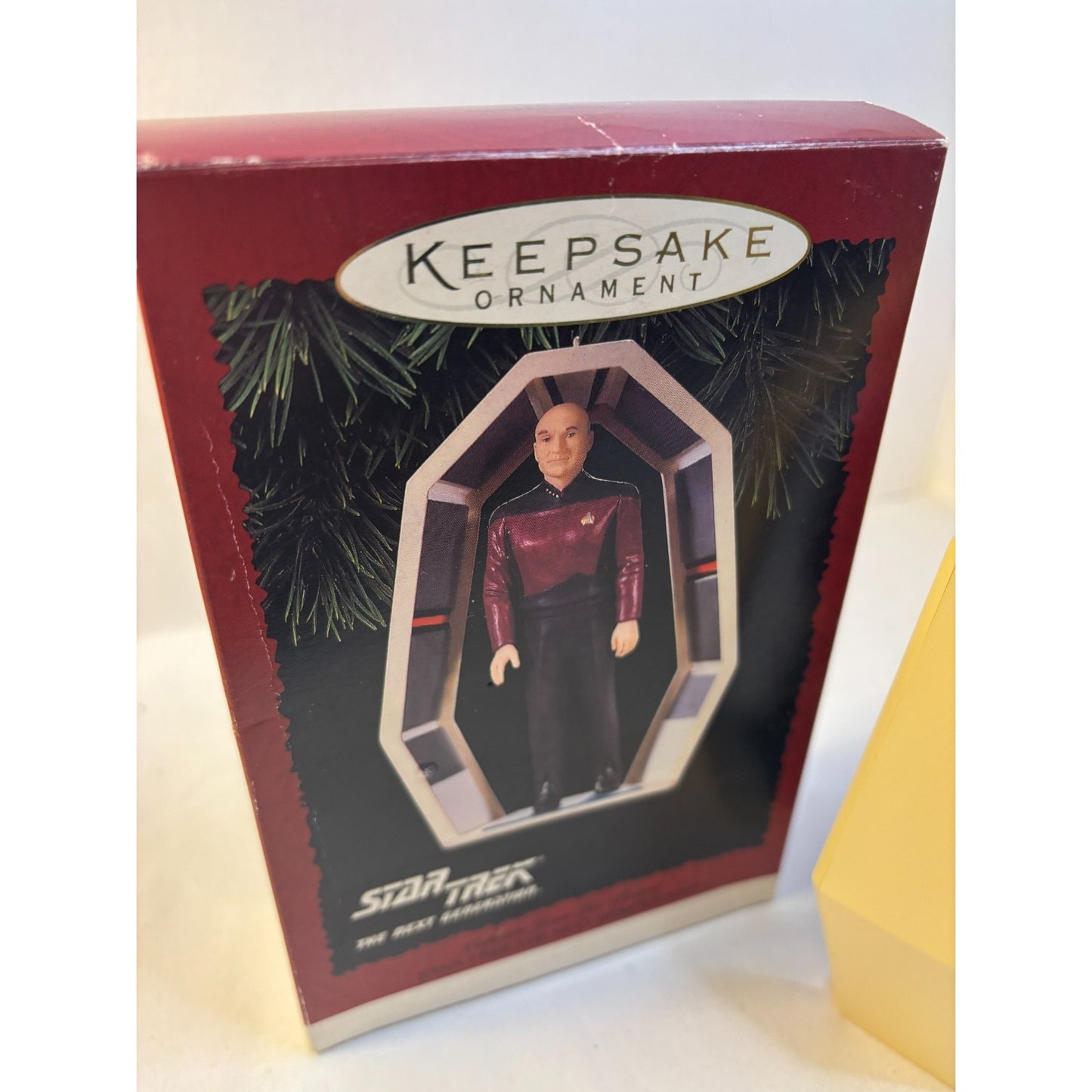Hallmark Star Trek Captain Jean-Luc Picard Keepsake Christmas Ornament 1995 TNG