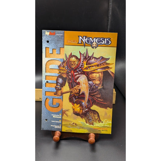 MTG Magic the Gathering Nemesis Players Guide Top Deck Fat Pack Insert Promo Set Guide