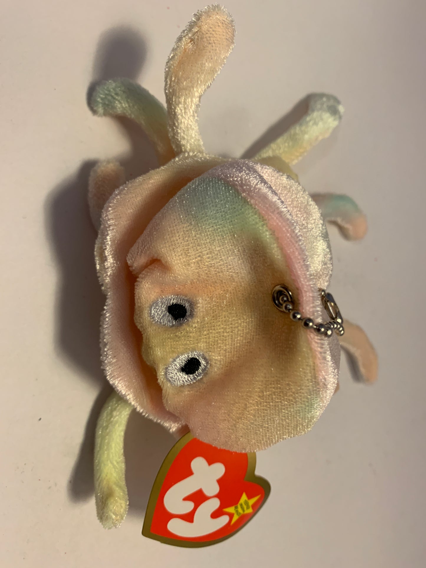 Upcycled 90s Vintage Teenie Beanie Baby Plush Toy Bag Charms Key Chains Purse Decor Accessory