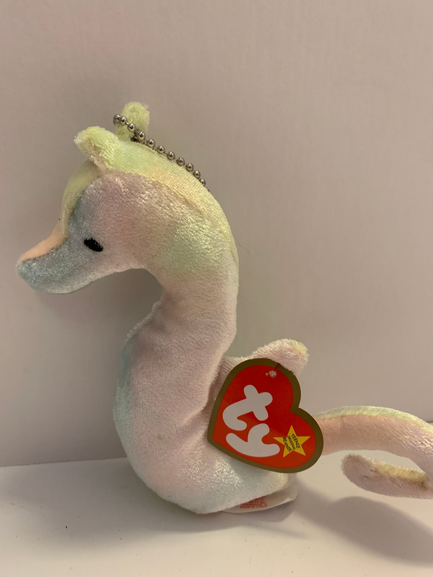 Upcycled 90s Vintage Teenie Beanie Baby Plush Toy Bag Charms Key Chains Purse Decor Accessory