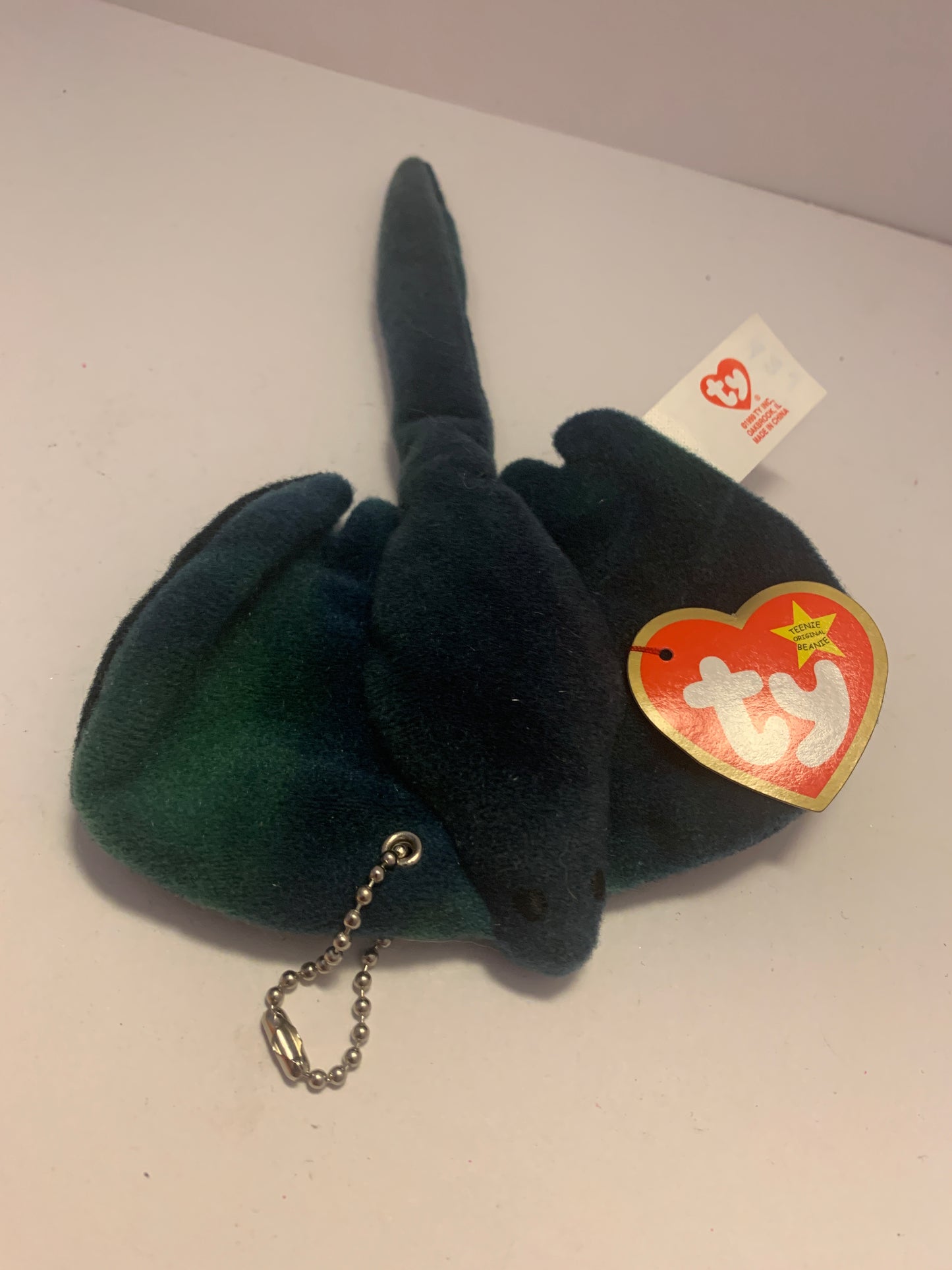Upcycled 90s Vintage Teenie Beanie Baby Plush Toy Bag Charms Key Chains Purse Decor Accessory