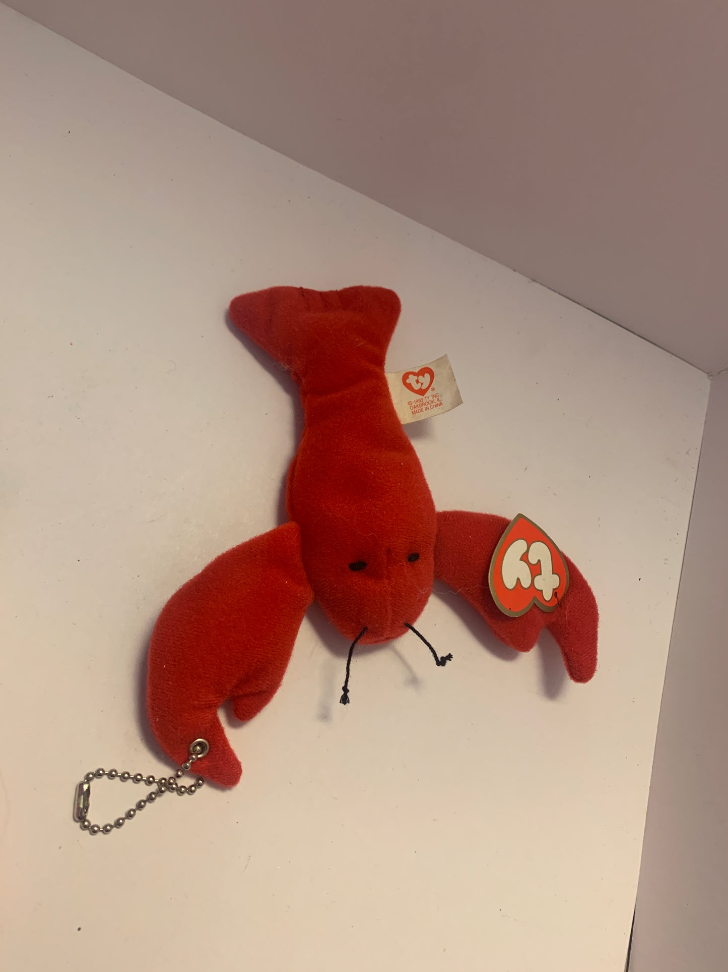 Upcycled 90s Vintage Teenie Beanie Baby Plush Toy Bag Charms Key Chains Purse Decor Accessory