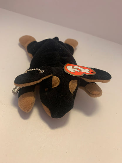Upcycled 90s Vintage Teenie Beanie Baby Plush Toy Bag Charms Key Chains Purse Decor Accessory
