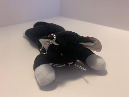 Upcycled 90s Vintage Teenie Beanie Baby Plush Toy Bag Charms Key Chains Purse Decor Accessory