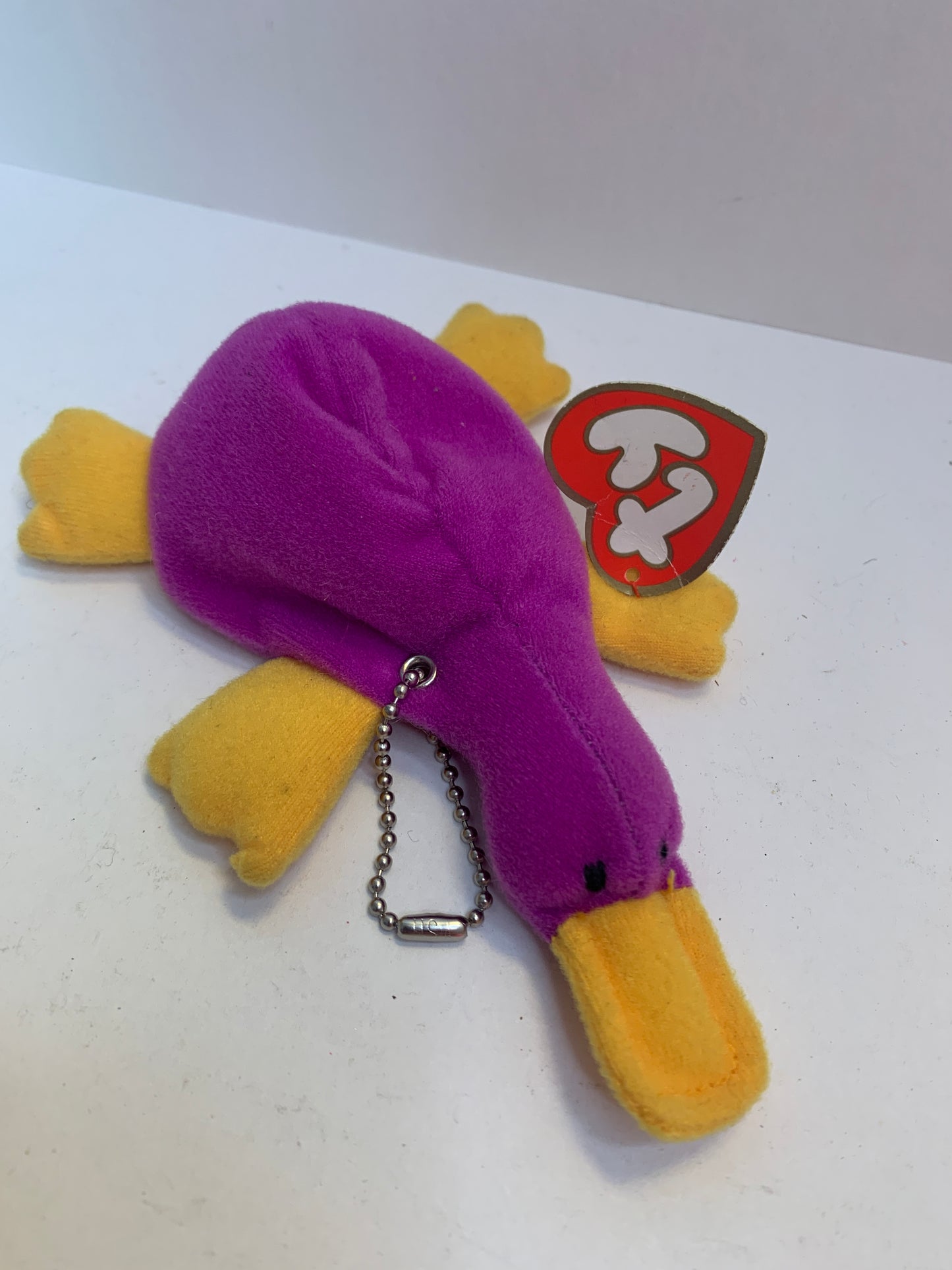 Upcycled 90s Vintage Teenie Beanie Baby Plush Toy Bag Charms Key Chains Purse Decor Accessory
