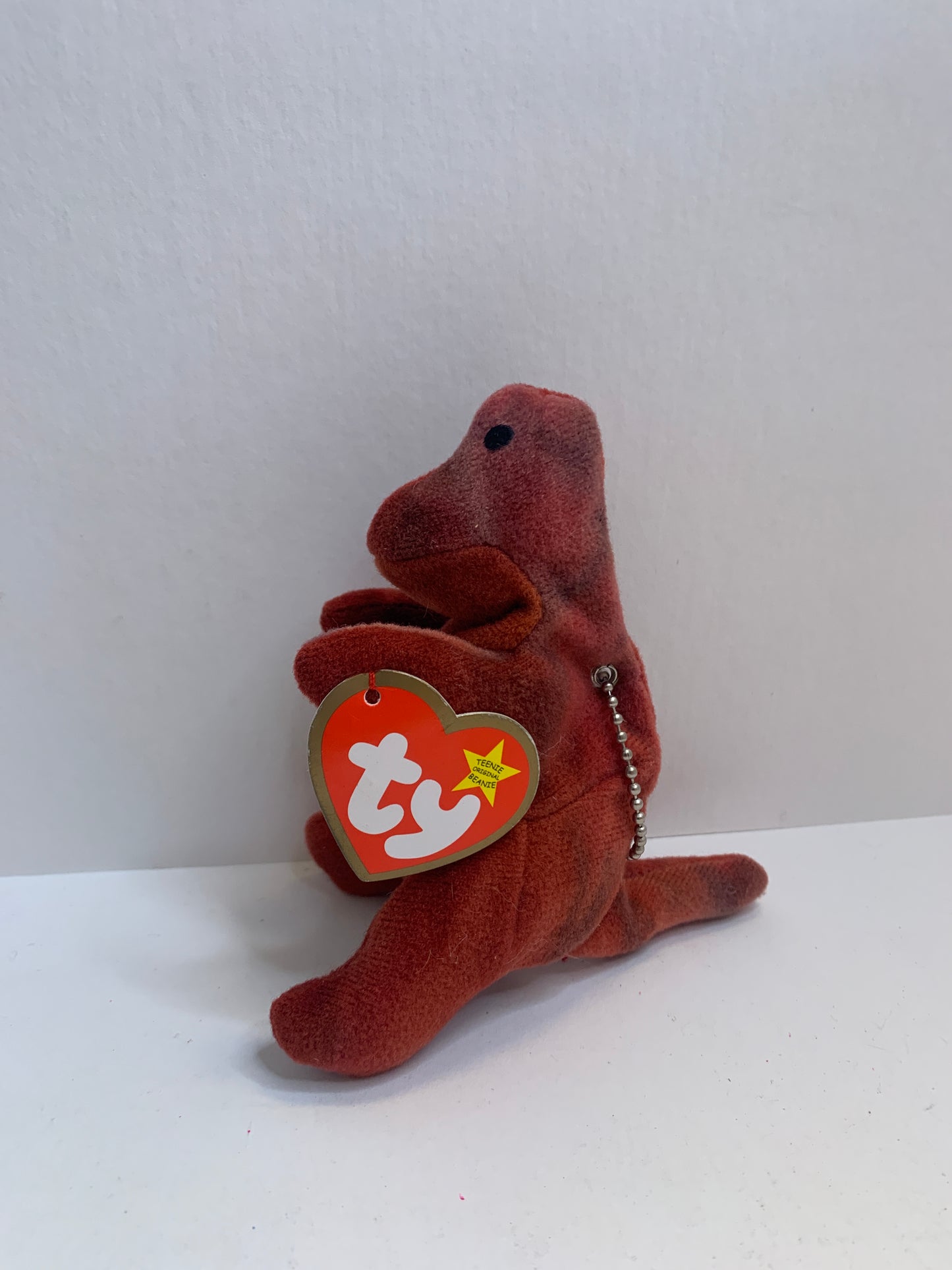 Upcycled 90s Vintage Teenie Beanie Baby Plush Toy Bag Charms Key Chains Purse Decor Accessory