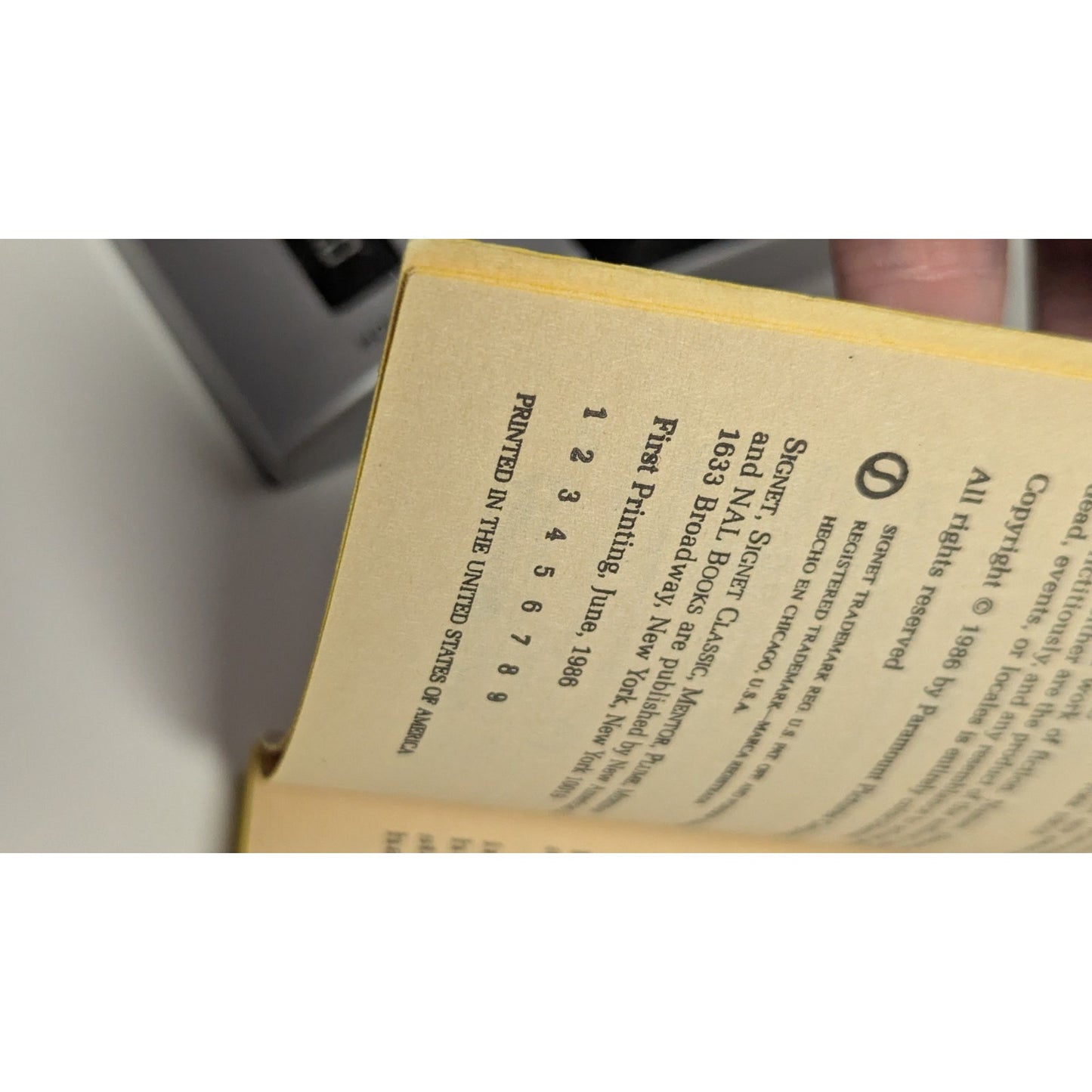 Ferris Bueller's Day Off Paperback First Edition First Printing by Todd Strasser