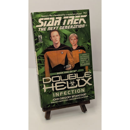 Star Trek The Next Generation Double Helix 6 Book Set Paperback Great Condition