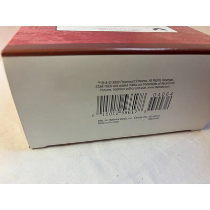 Hallmark Keepsake Ornament STAR TREK Deep Space Nine Worf Crown Reflections 2000