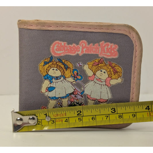 Vintage Cabbage Patch Kids Purple w/ Pink Trim Wallet 1983 Original Appalachian