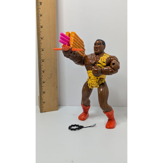 Vintage Conan The Adventurer 1992 Action Figure ZULA 7" 3/4 Missles Dmg Cord