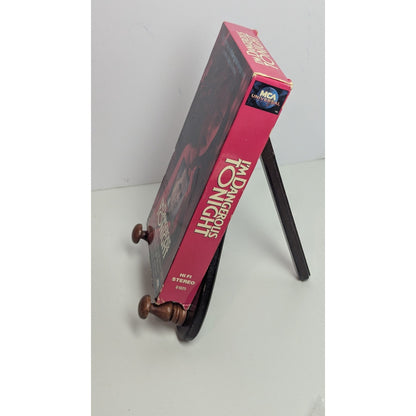 I’m Dangerous Tonight VHS Used Thriller Erotic Neo Noir Tobe Hooper Rental