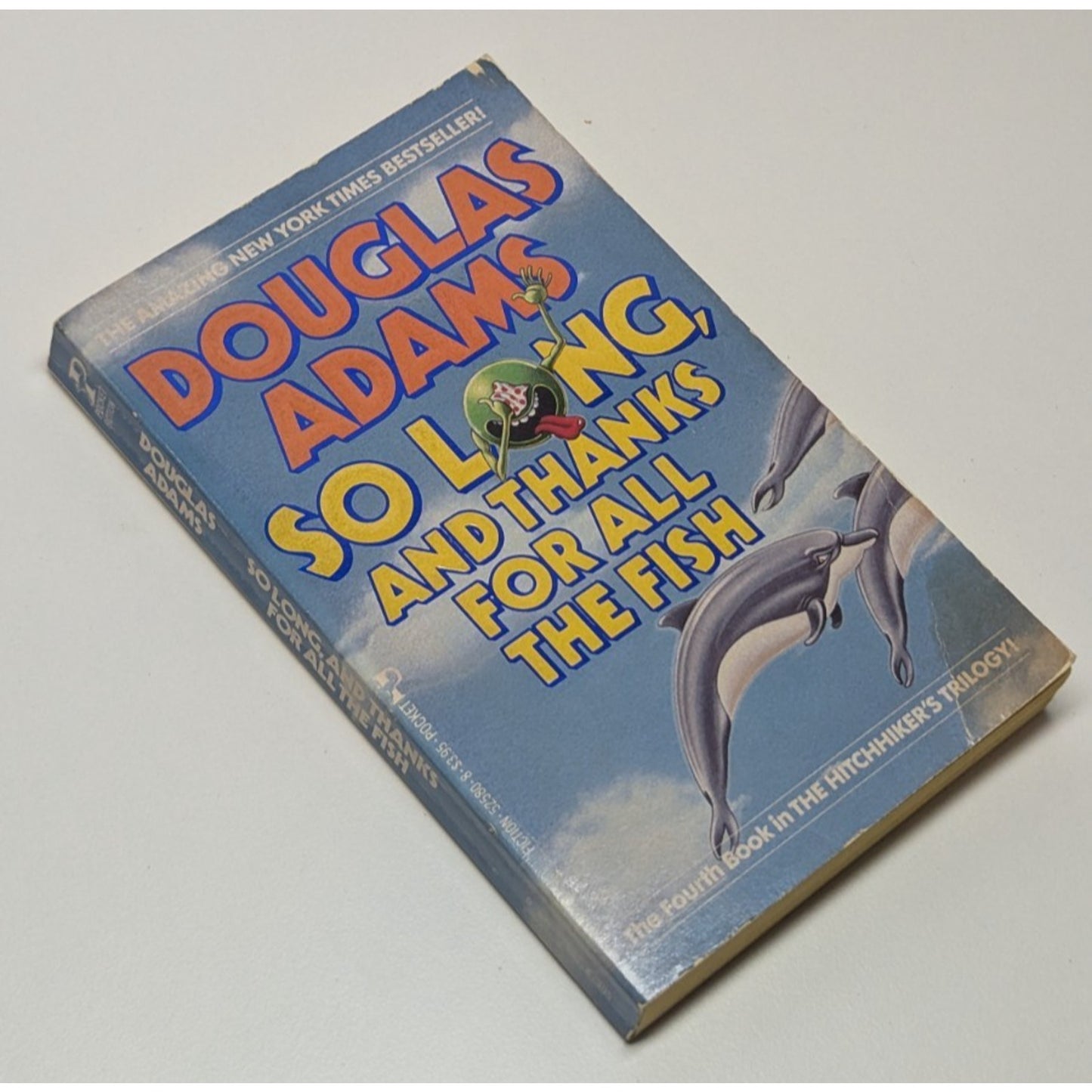 Vintage 1985 So Long/Restaurant at the end Hitchhikers Guide Adams 1st Pocket Books