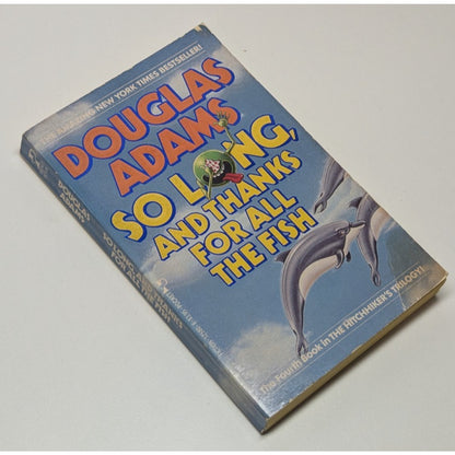 Vintage 1985 So Long/Restaurant at the end Hitchhikers Guide Adams 1st Pocket Books