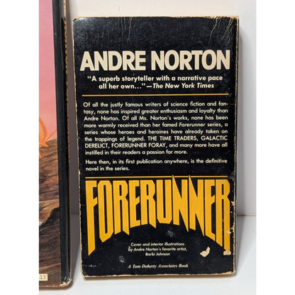 Andre Norton Forerunner, Forerunner: The Second Venture Lot Of 2 Hard/Paperback