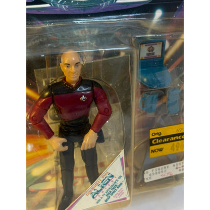 Sealed Star Trek Next Generation Jean-Luc Picard 5" Action Figure 1994 Playmates