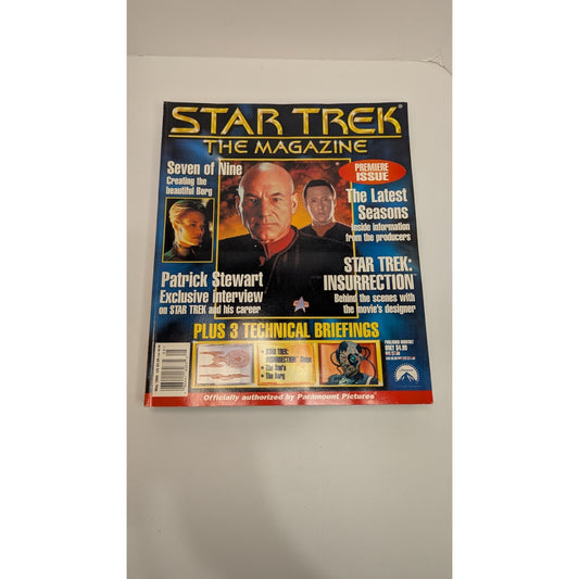 5 Vintage Issues 1, 2, 6, 7 and 12 of Star Trek The Magazine