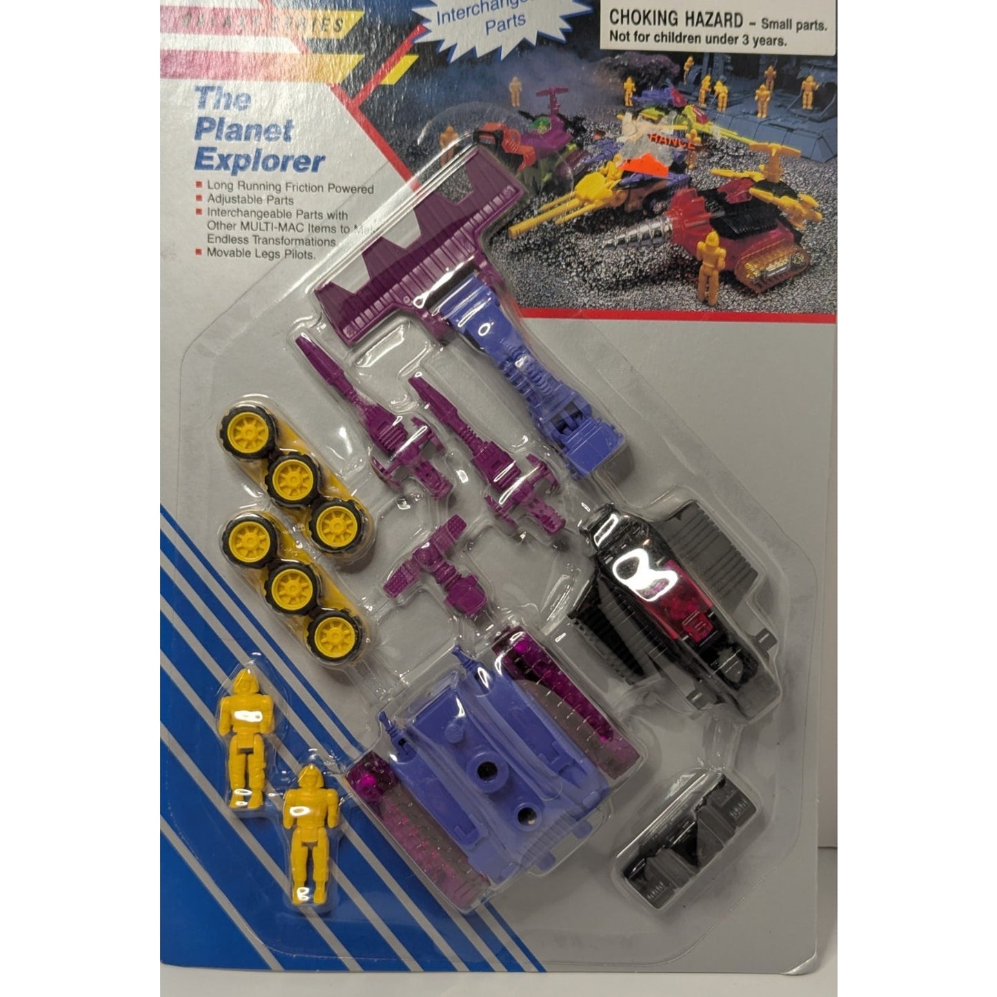 Vintage 80s Multimac Galaxy Series The Planet Explorer Power Shovel Silverlit
