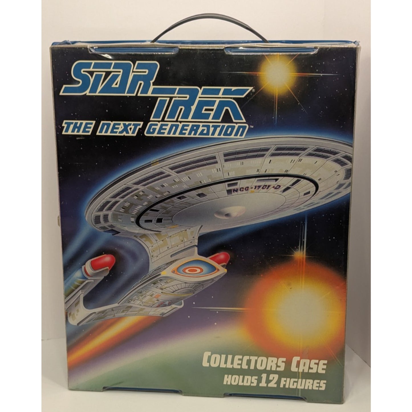 STAR TREK The Next Generation Collectors Case + Lot of 11 Figures w/Accessories