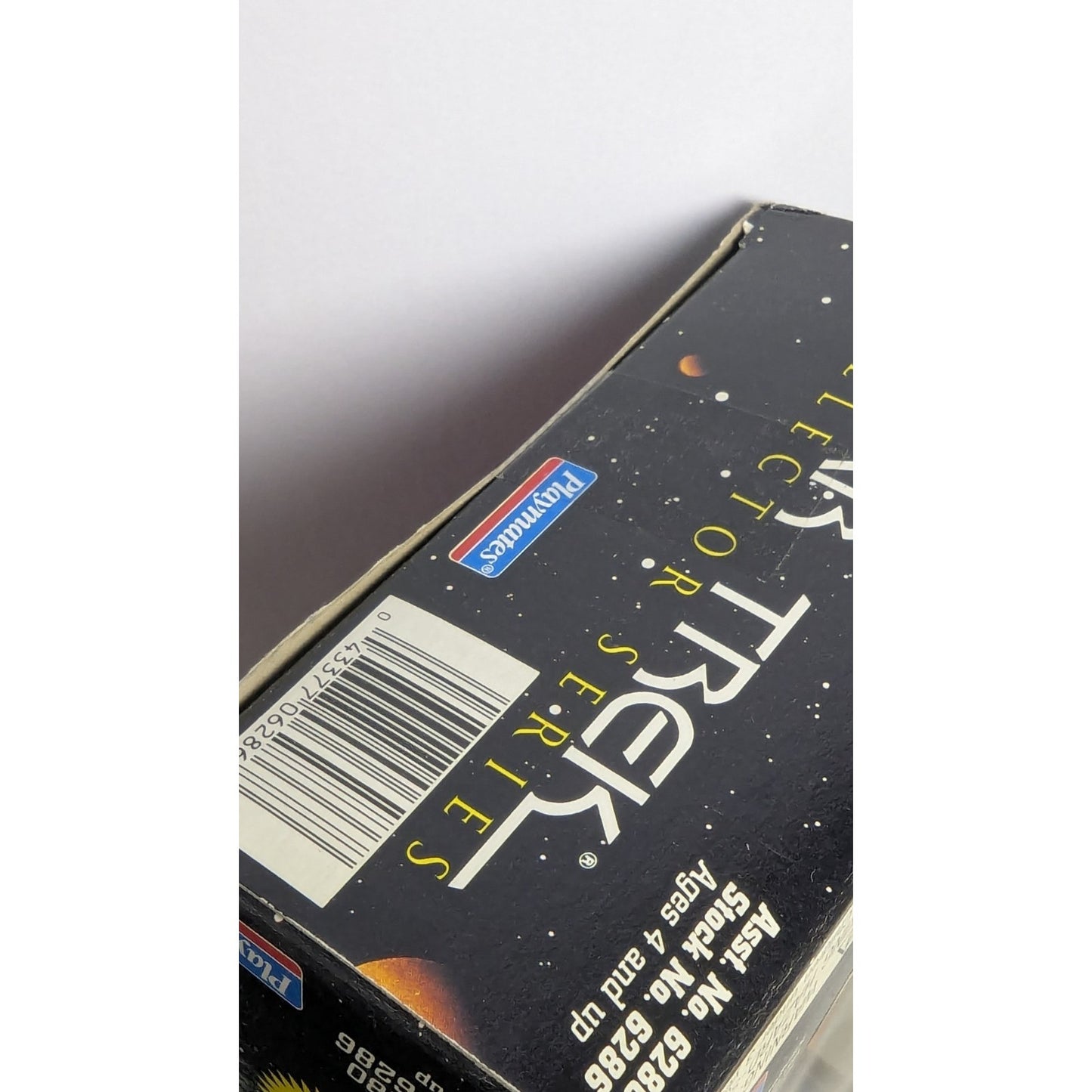 Star Trek DS9 Worf 9" Figure Playmates Toys 1995 Alien Edition Collector Series