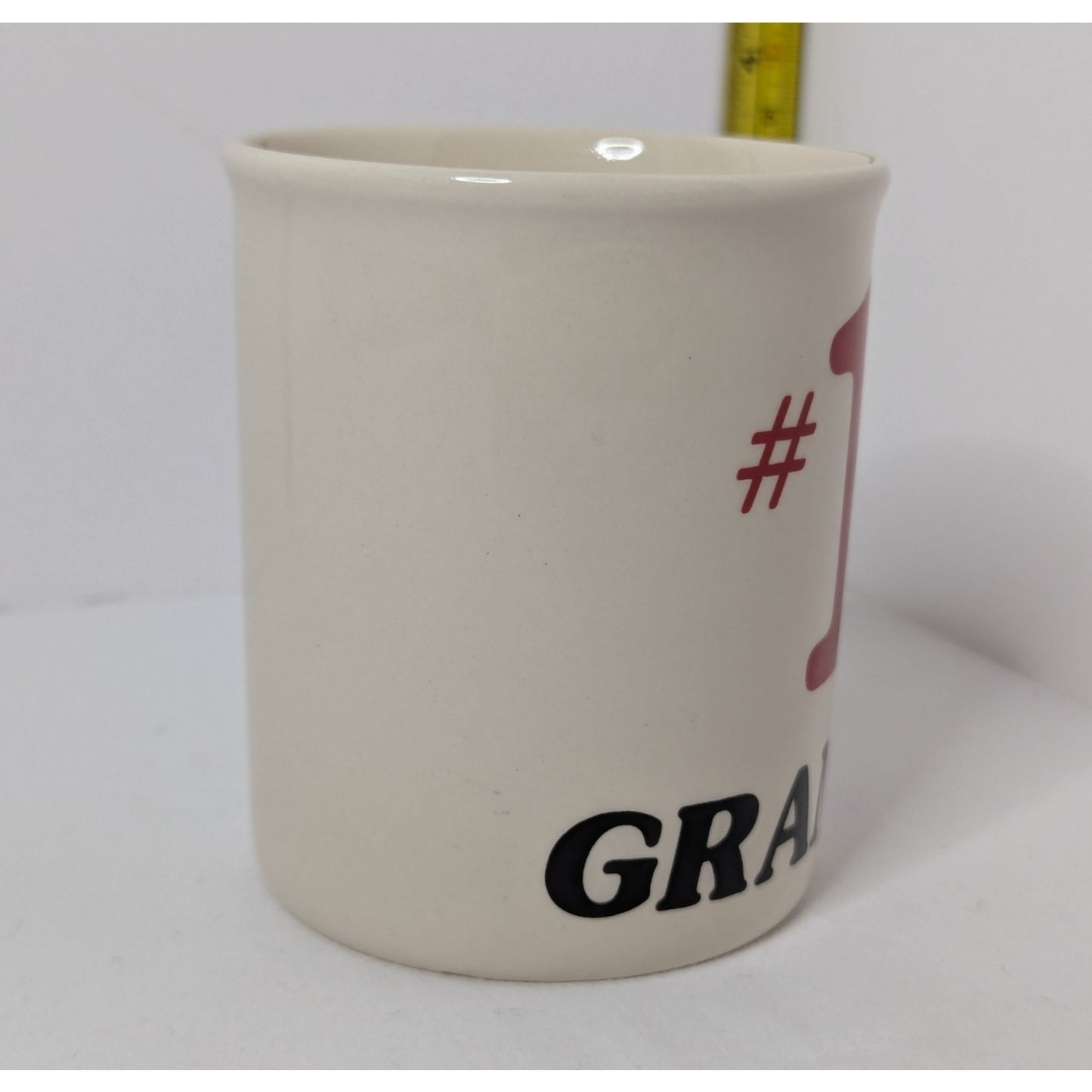 Classic #1 Grandma Mug 3.75" Ceramic Coffee Mug Tea Vintage Red Made In England
