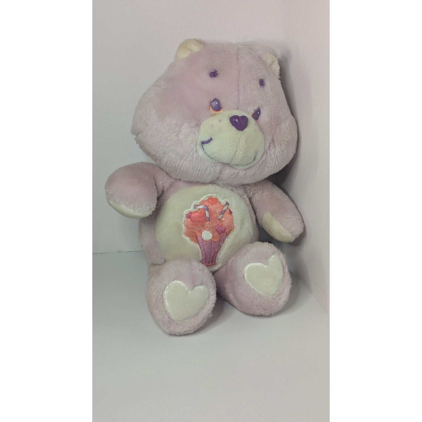 1985 Kenner/American Greetings Care Bears 13" - Share BEAR Milkshake