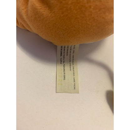 Vintage Pokemon Raichu Beanie Plush Toy Stuffed Hasbro 1998 Nintendo 4.5"
