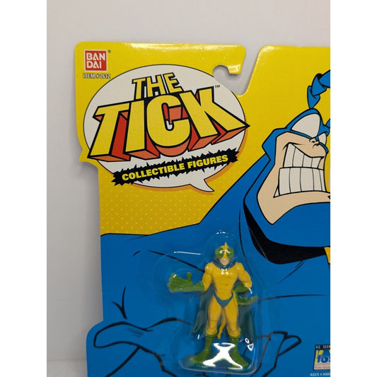 Vintage The Tick Small Crusading Chameleon Collectible Figure Bandai 1994 Sealed