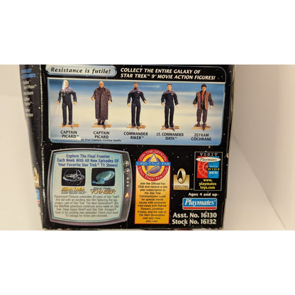 Vintage Playmates Star Trek First Contact William Riker 9" Figure