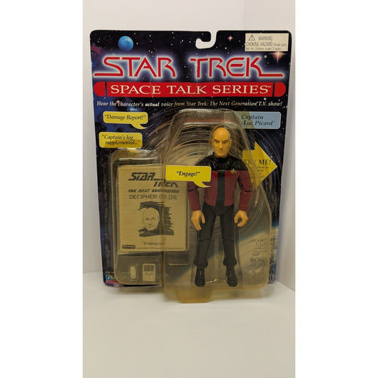 Vintage Star Trek The Next Generation CAPTAIN PICARD Space Talk Series Figure 95