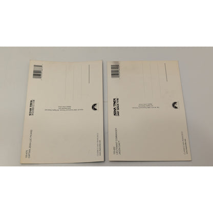 Four Vintage 4x6 Star Trek Postcards From Nemesis, Insurrection and Deep Space 9