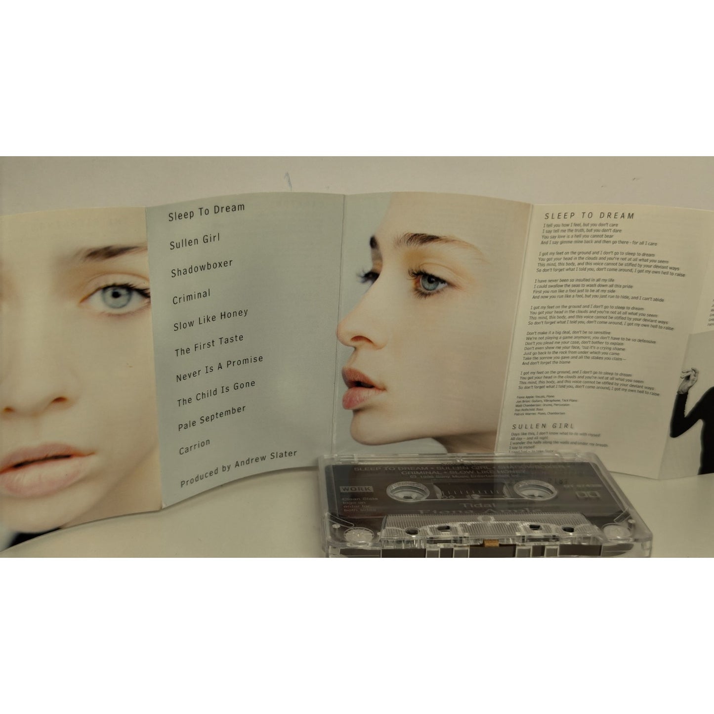 Tidal by Fiona Apple Cassette Tape (1996) TESTED Sleep to Dream Criminal