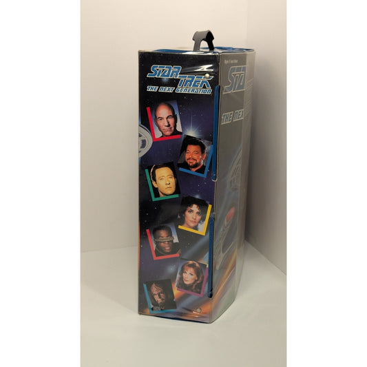 STAR TREK The Next Generation Collectors Case + Lot of 11 Figures w/Accessories