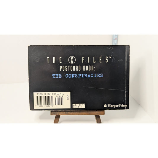X-Files Postcard Book by HarperPrism Staff (1996, Trade Paperback) Complete